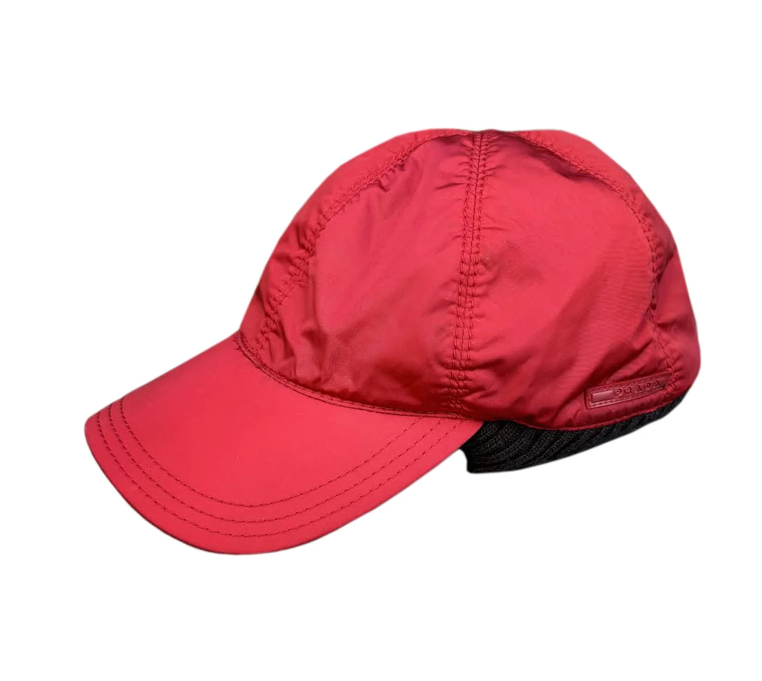 Prada Red Baseball Cap Prada Baseball Cap w/ Tags - Red Hats, Accessories  main image 3