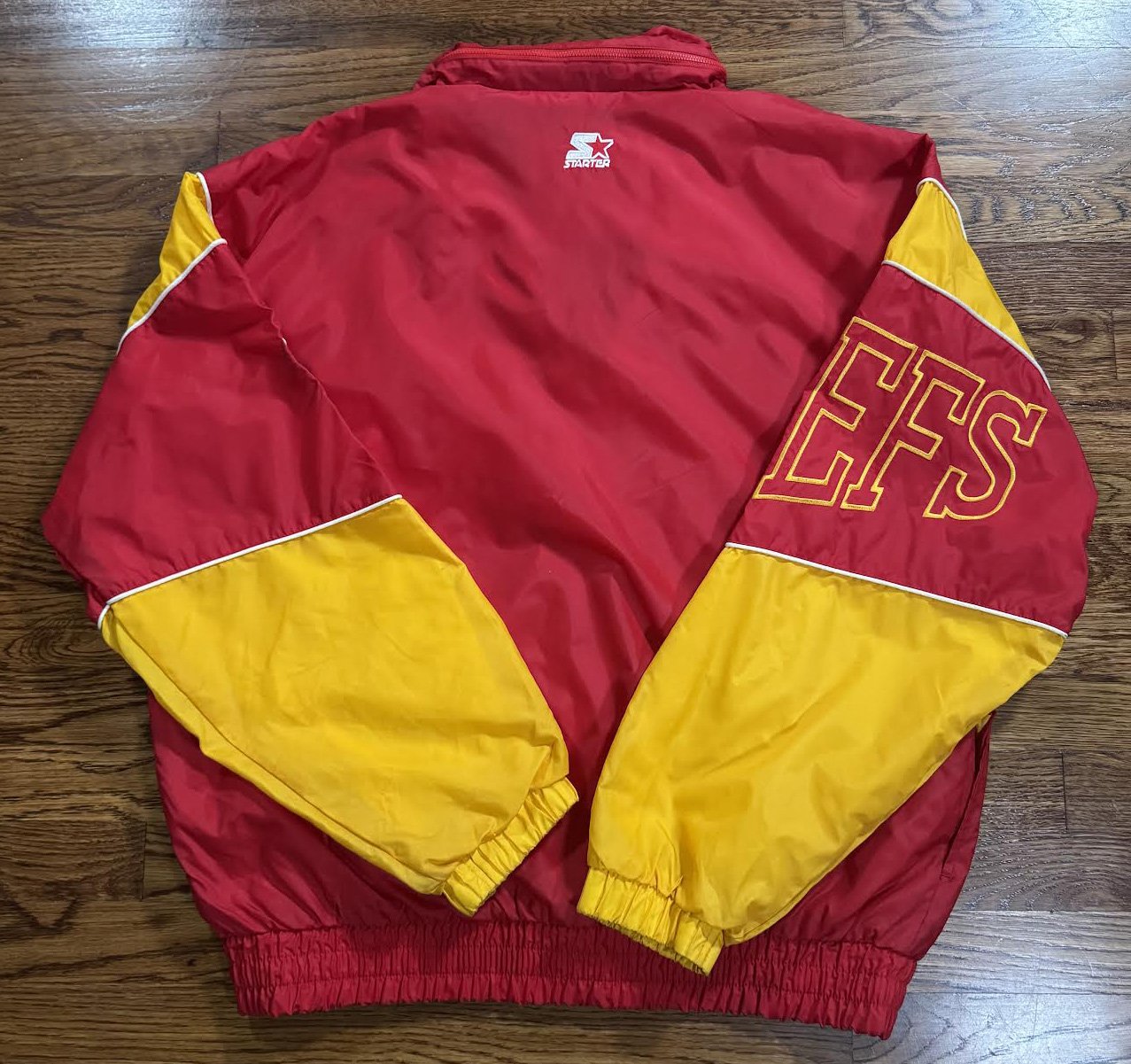 back of Cheifs Windbreaker .jpg