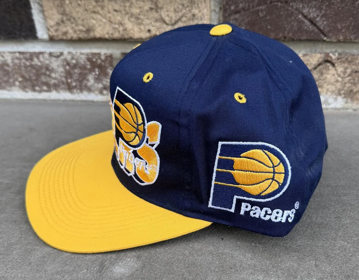 Side of Pacers Snapback .jpg