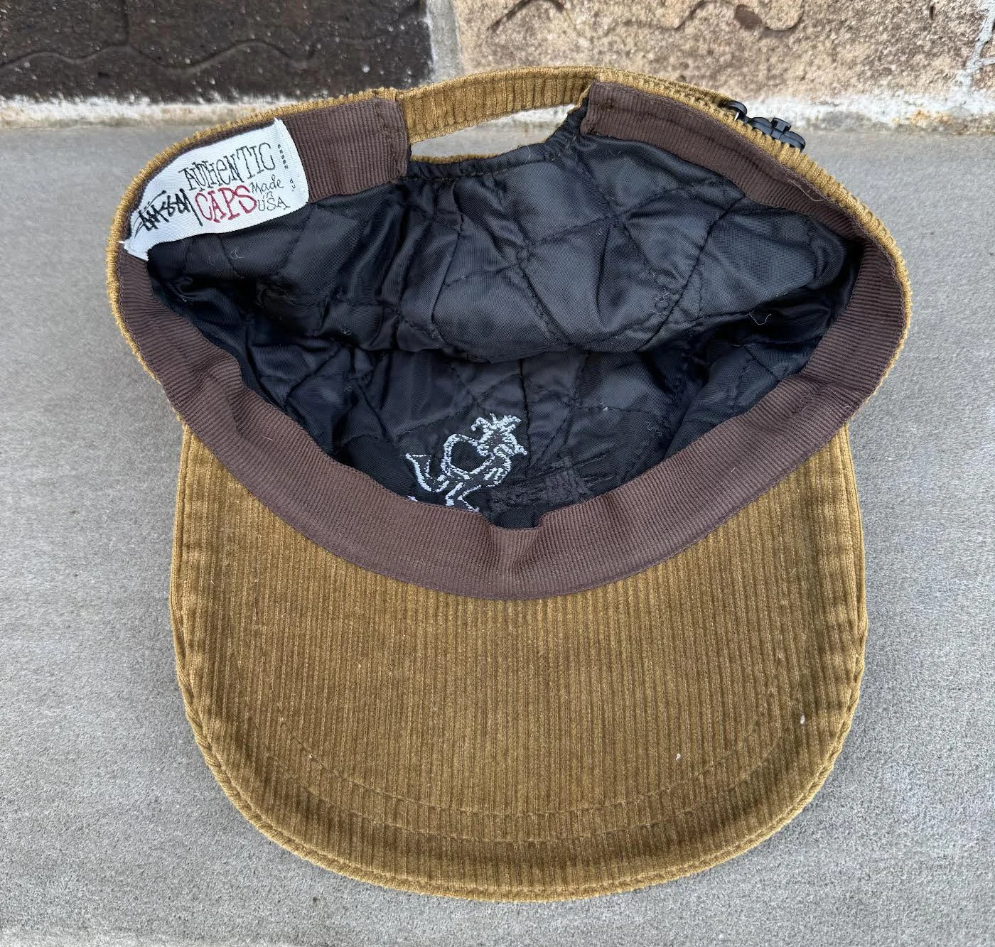 inside of Jazz Stssy hat.jpg