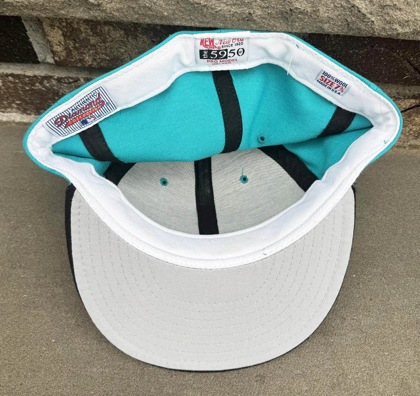 inside of Marlins cap.jpg