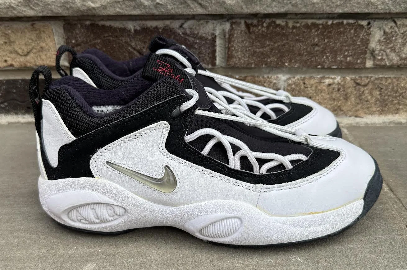 Nike Air Lambaste White / Metallic Silver / Black (Size 10) DS Nike Air Lambaste White / Metallic Silver / Black (Size 10.5  main image 3