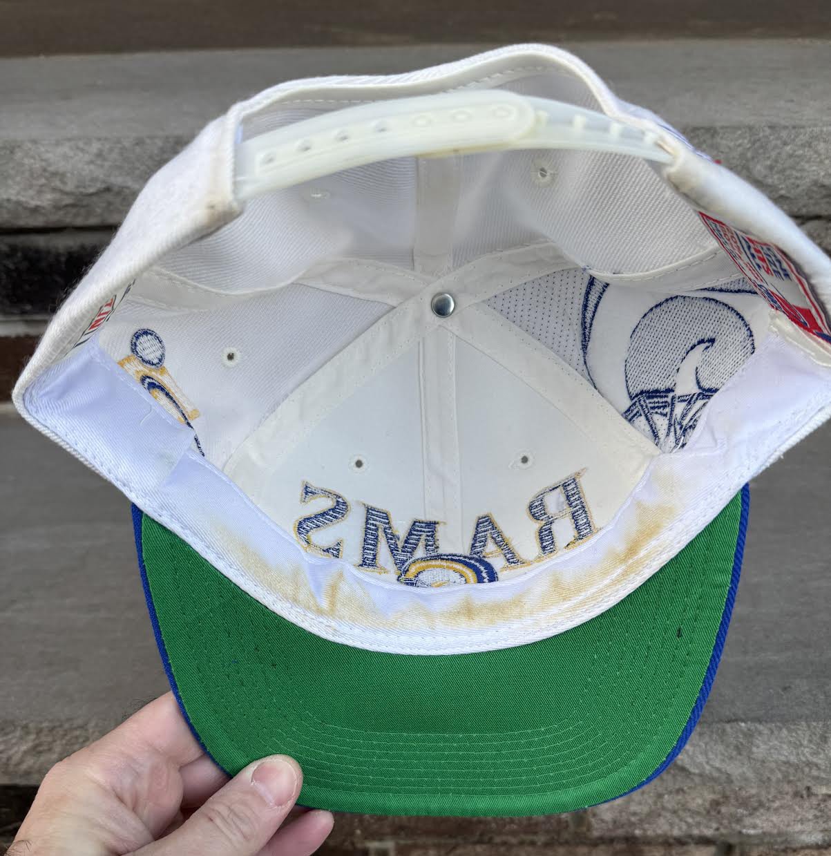 inside of Sports Specialties hat.jpg