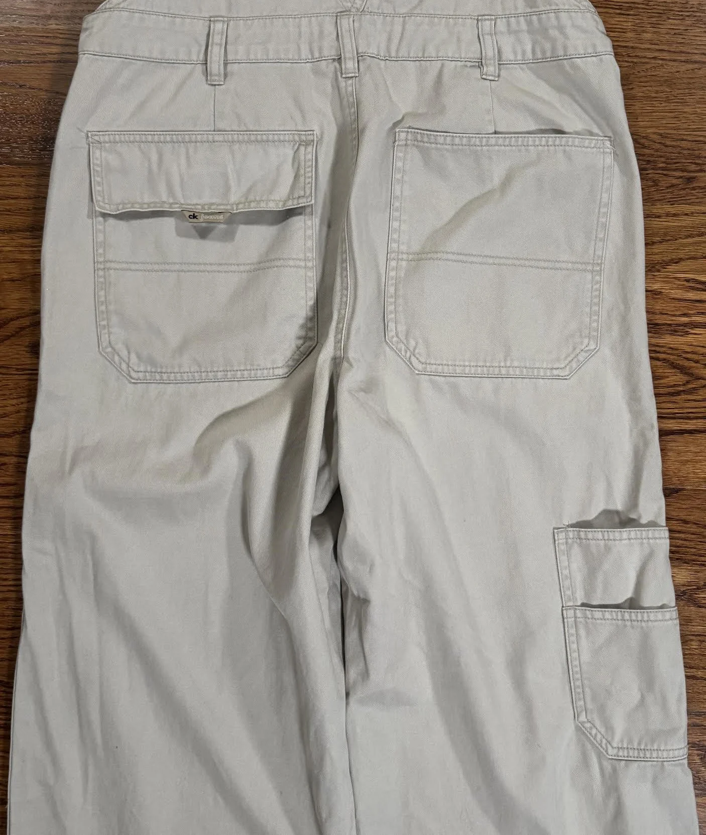 back close up of CK overalls .jpg