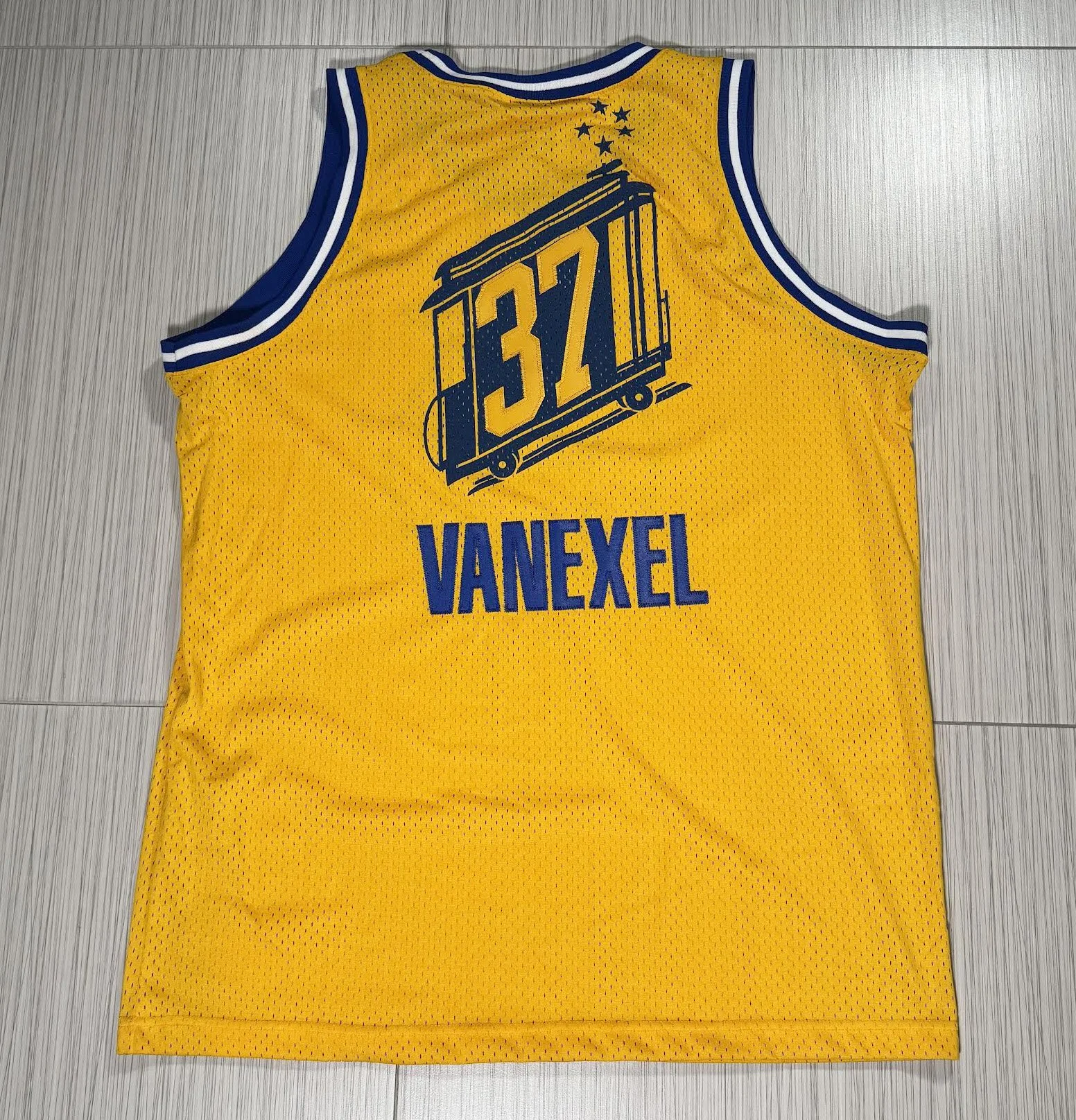 Back of Nick Van Exel Warriors Jersey .jpg
