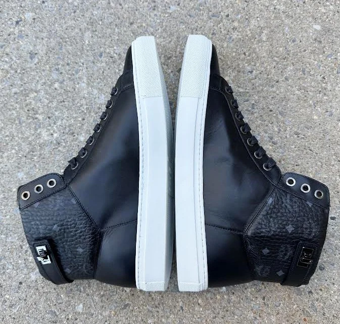 Black Leather MCM Sneaker.jpg