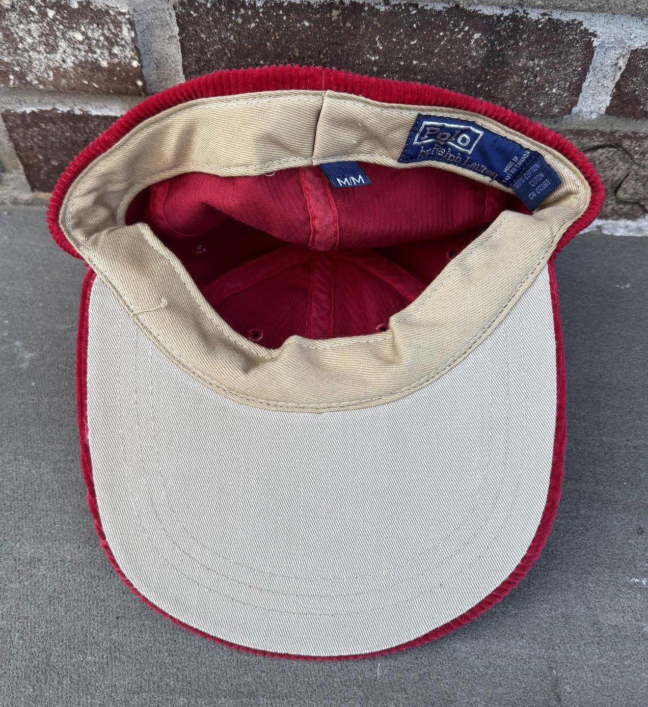 inside of Polo Corduroy hat.jpg