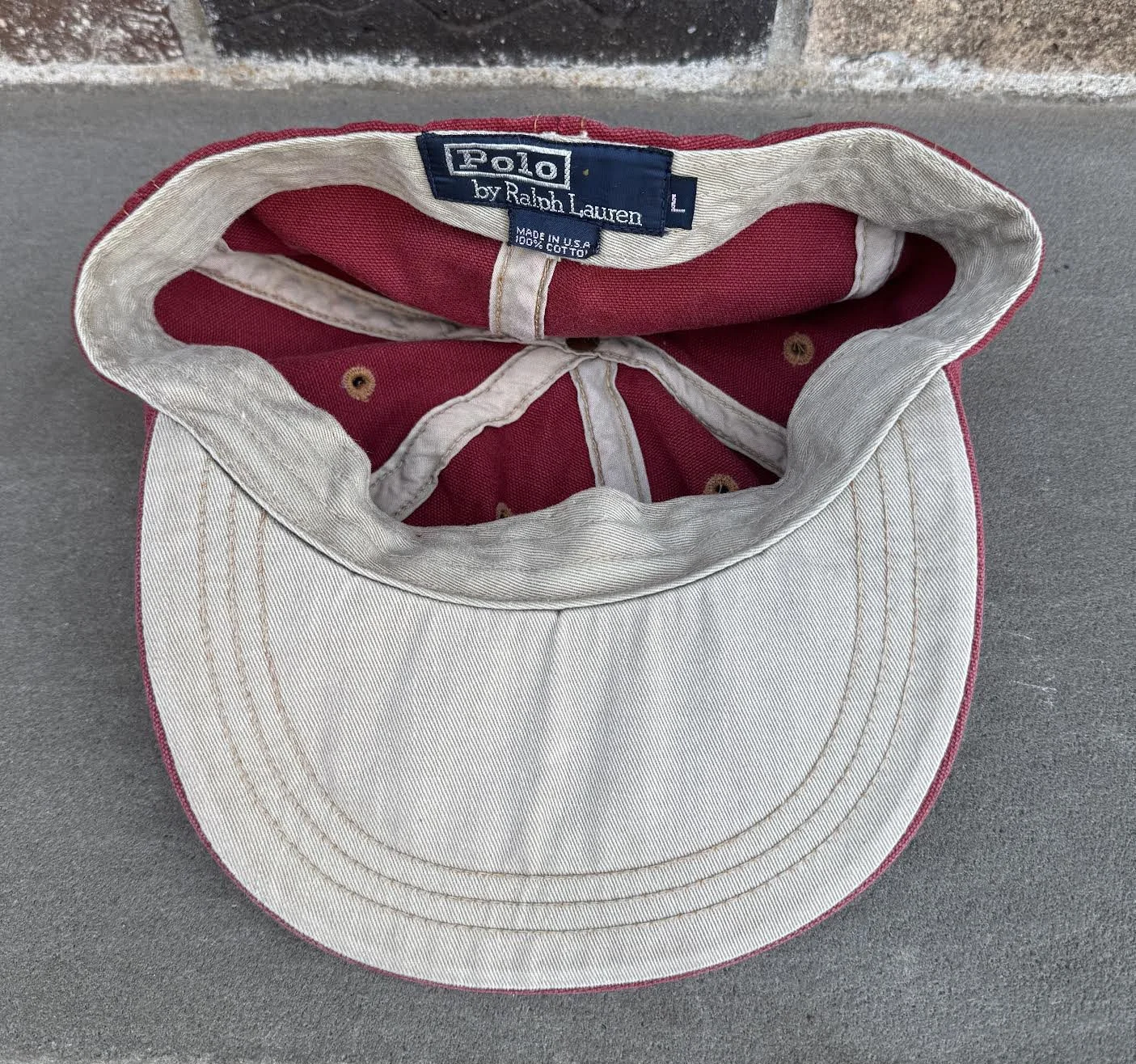 inside of Polo Fitted hat.jpg