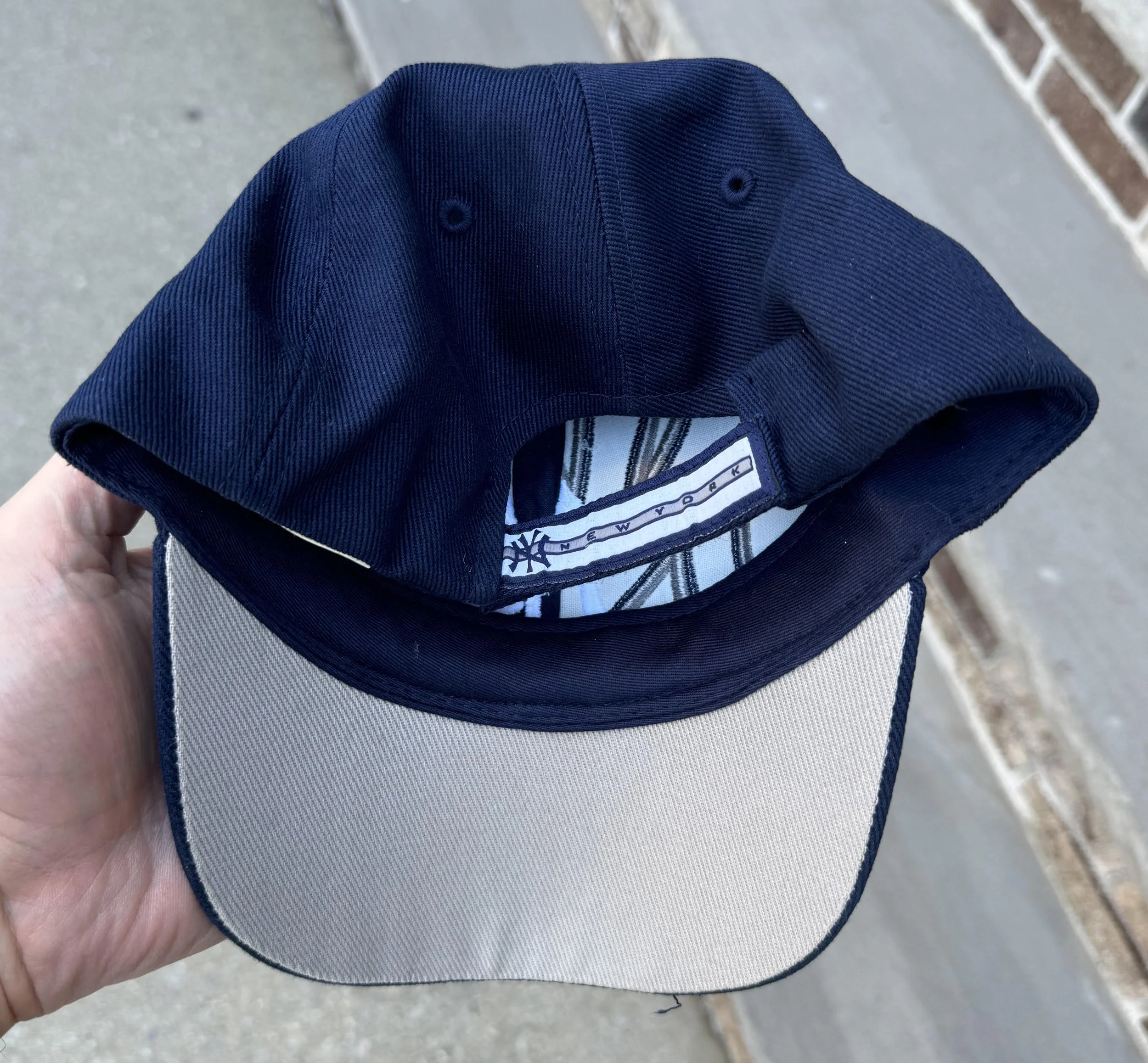 inside of Yankees Hat .jpg