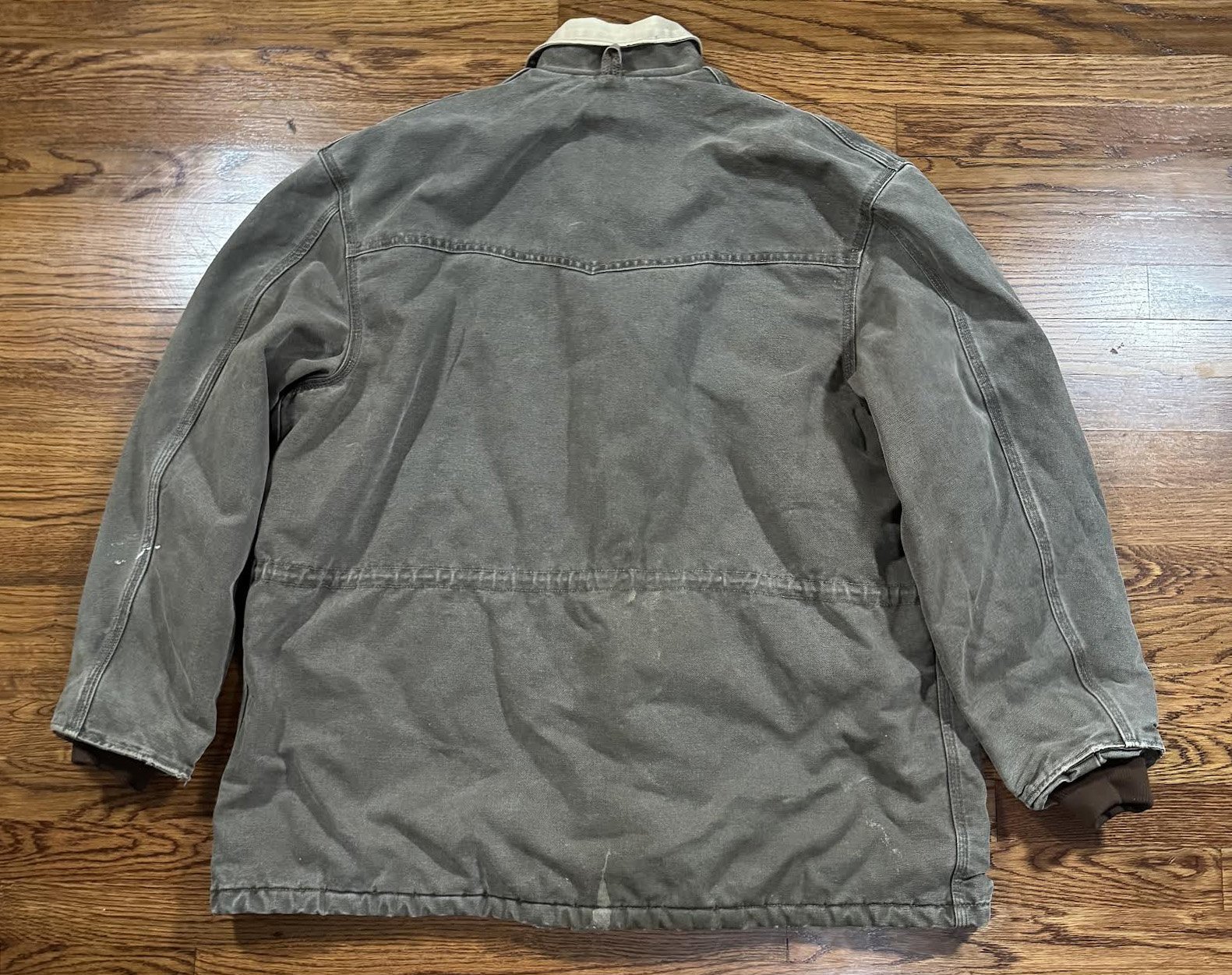 back of Carhartt Core coat .jpg