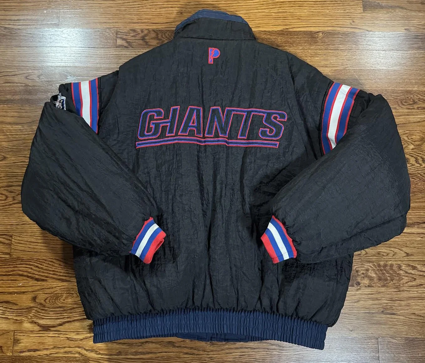 Back of Giants Jacket Pro Player .jpg