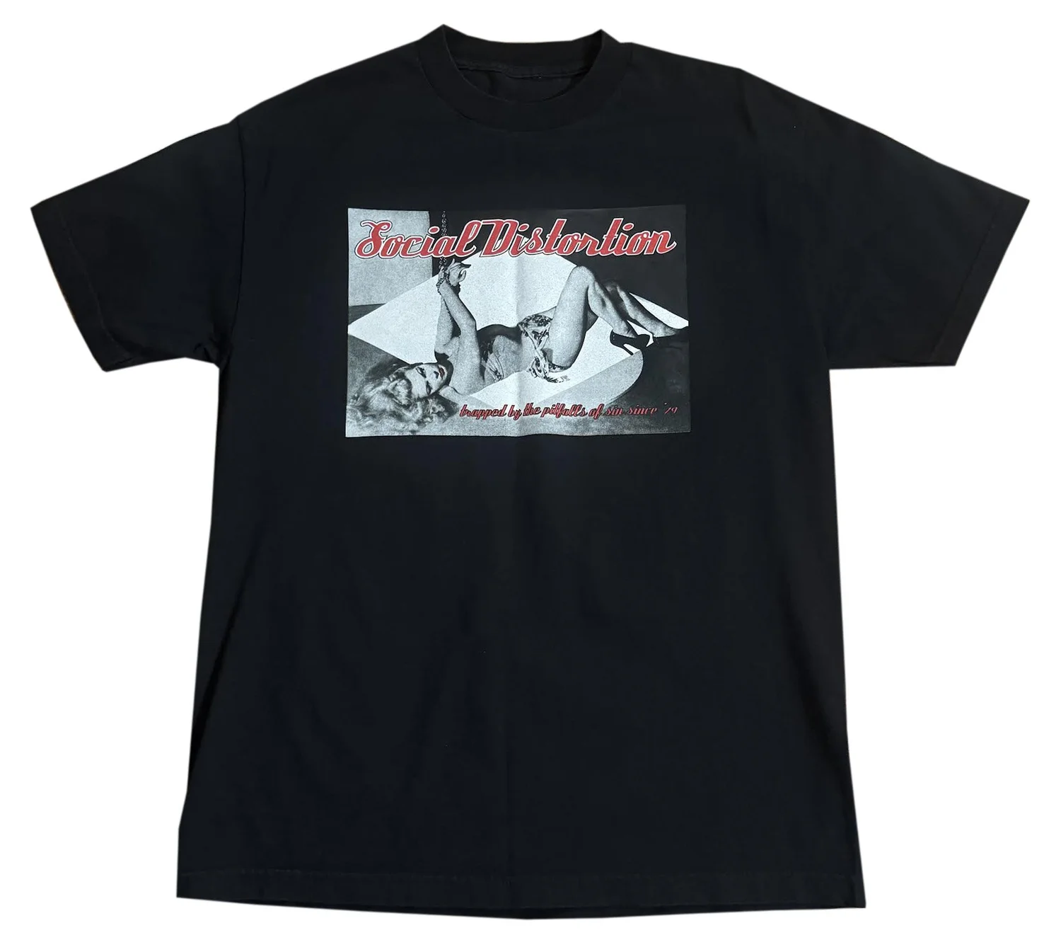 Vintage Social Distortion 2001 Tour T Shirt (Size L) — RootsBK