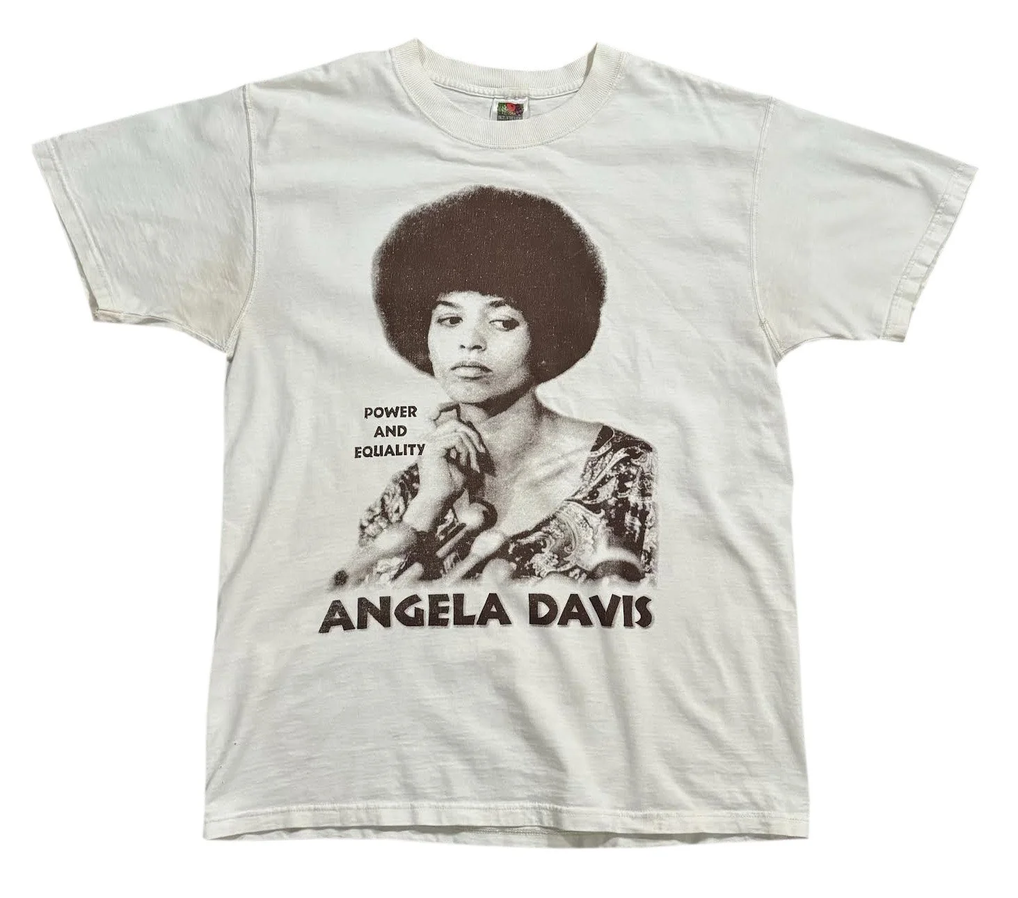 激レア ヴィンテージ Angela Davis アンジェラ デイビス Tシャツ 