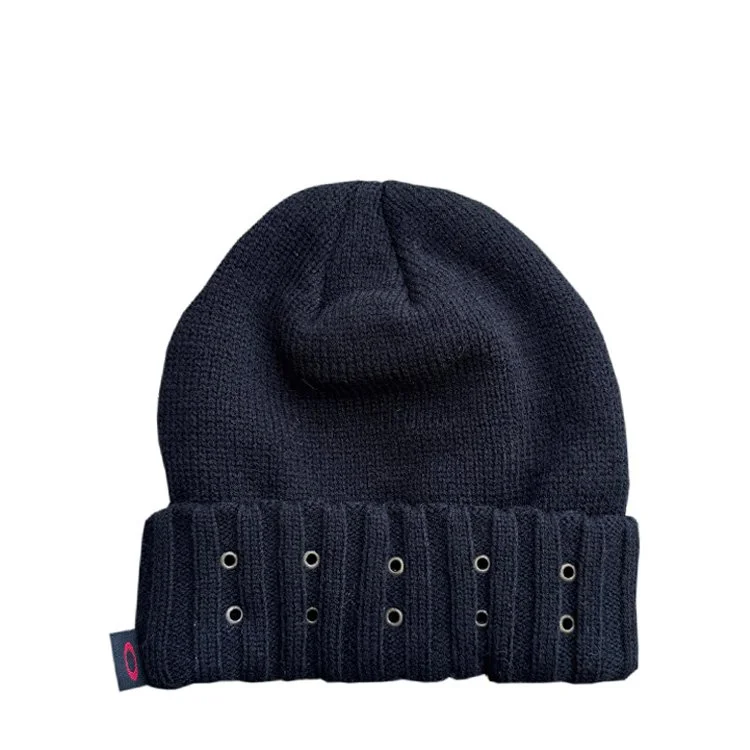 Vintage Oakley Grommet Black Beanie