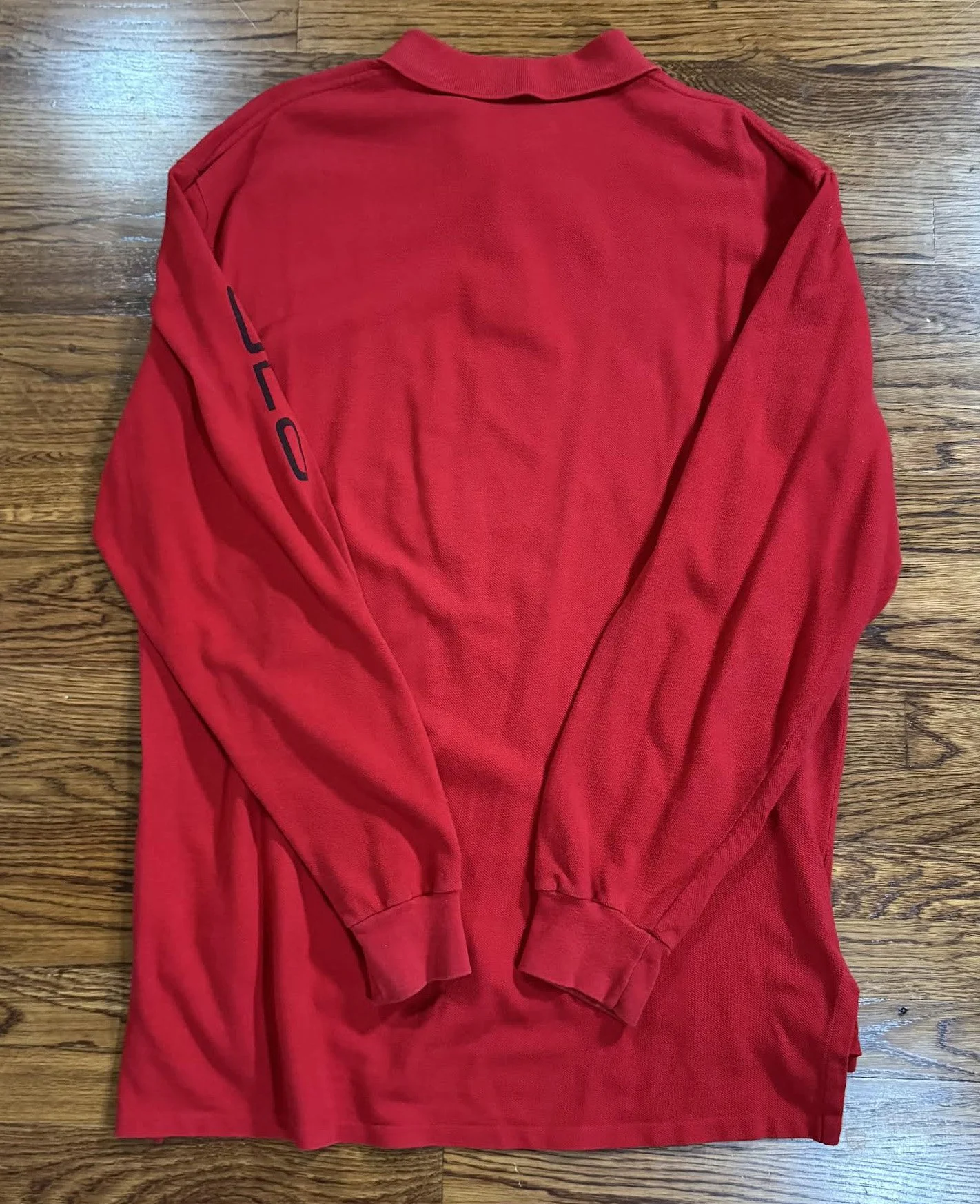 back of Polo RL 2000 Golf shirt .jpg