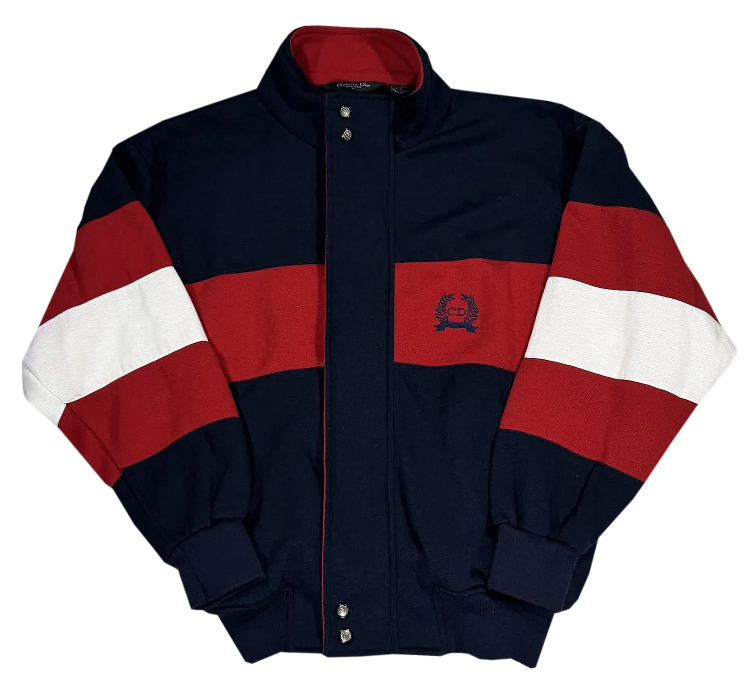 Vtg Dior Stiped Sweatshirt.jpg
