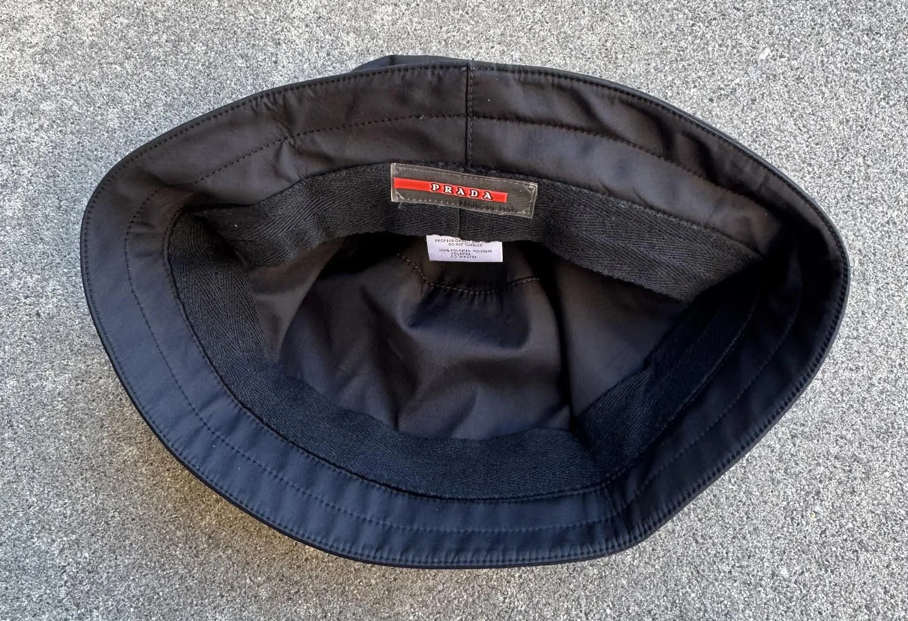 inside of Prada hat.jpg