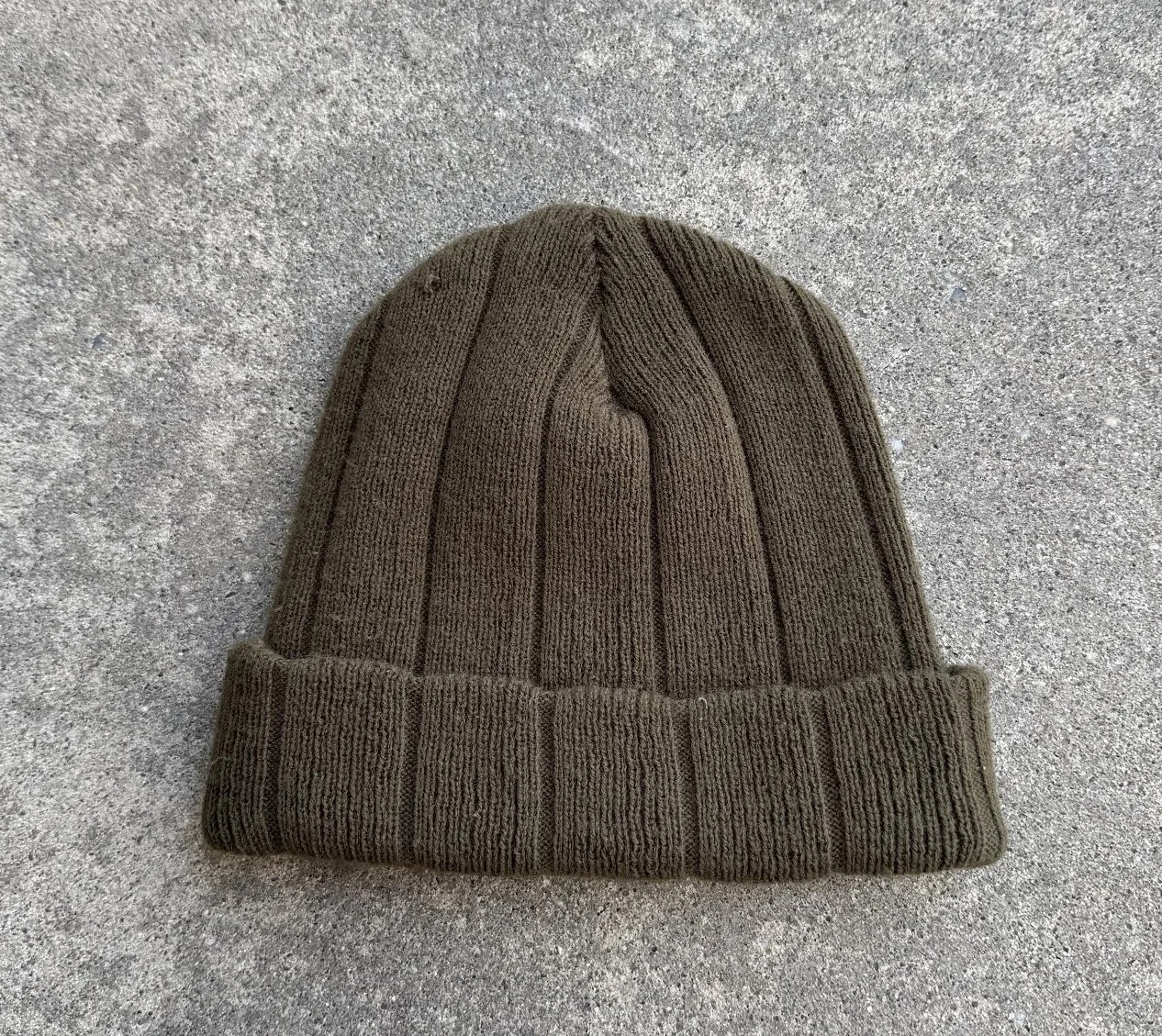 back of Stussy Olive Beanie.jpg