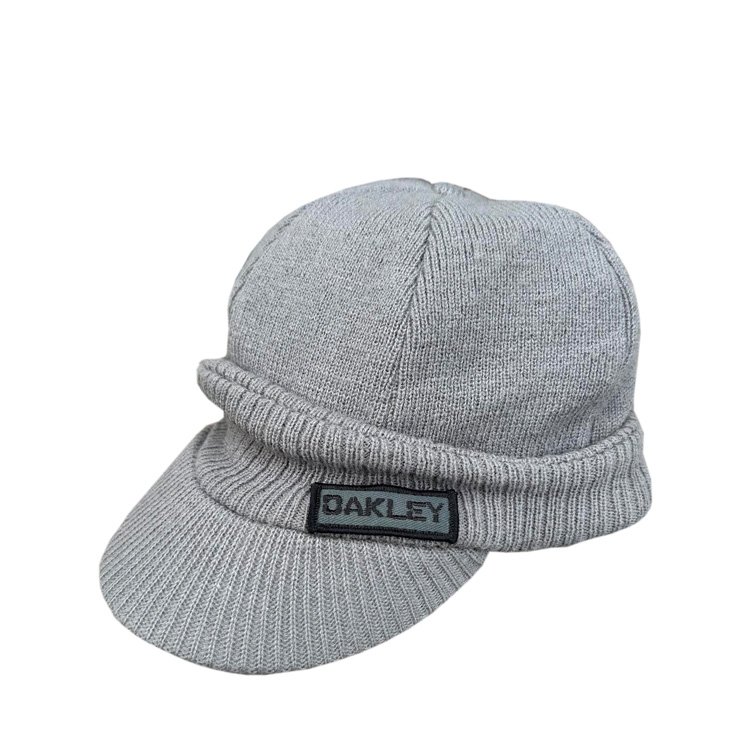 Vintage Oakley Tactical Grey Brimmed Beanie