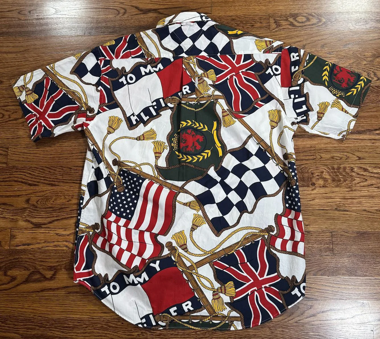 back of Hilfiger Button Down Shirt .jpg