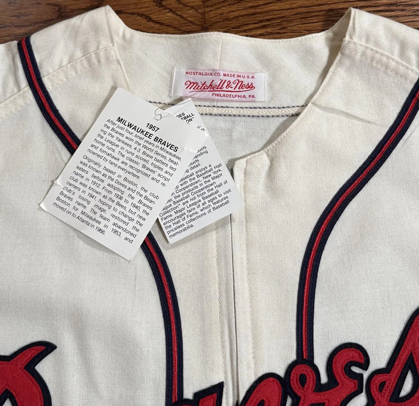 90s Mitchell and Ness Milwakee brewers tags.jpg