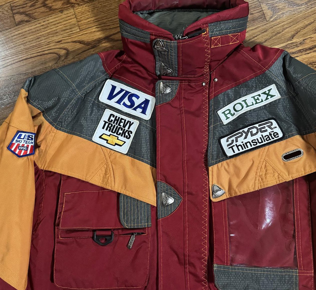 Vintage Spyder 1996 US Ski Team Ski Jacket (Size L) 