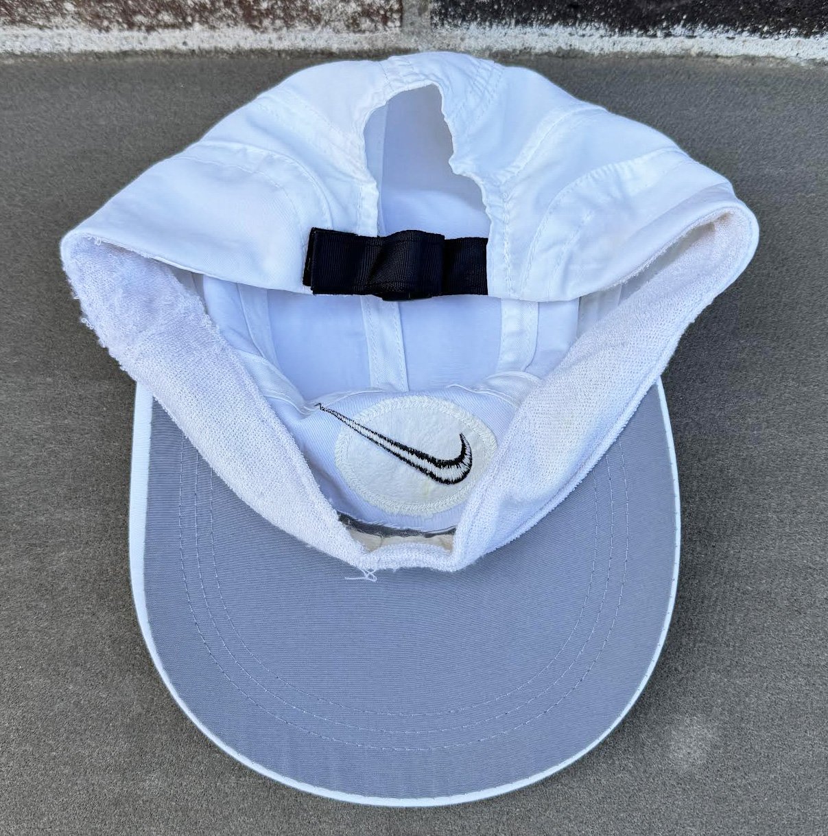 inside of Nike White cap.jpg