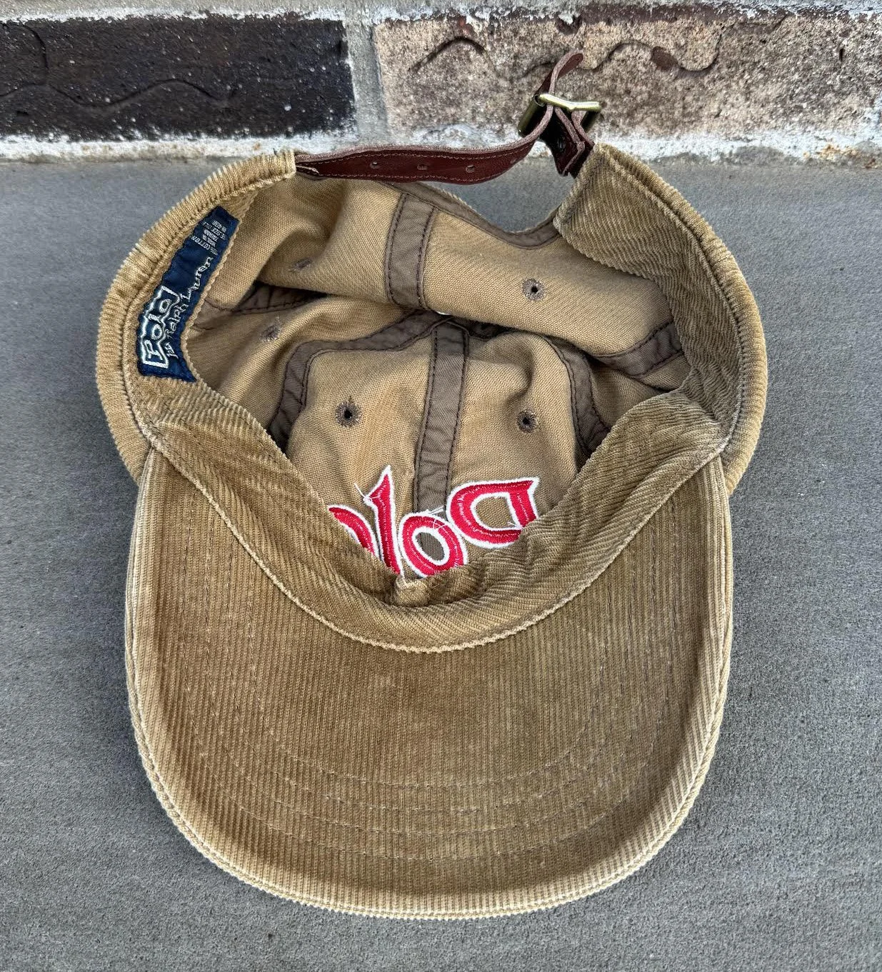 inside of Polo Spell Out hat.jpg