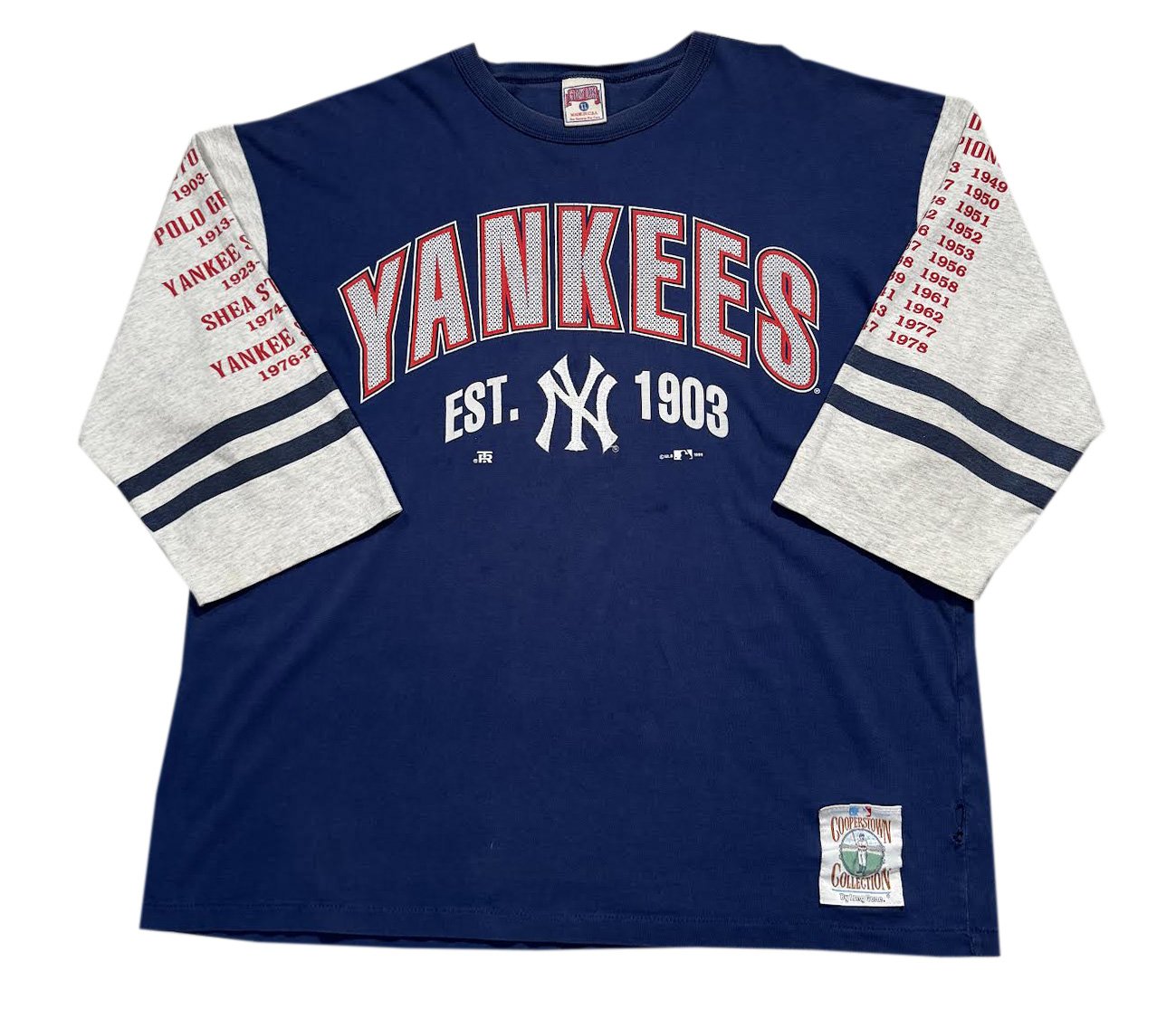 Vtg Yankees Baseball T Shirt.jpg