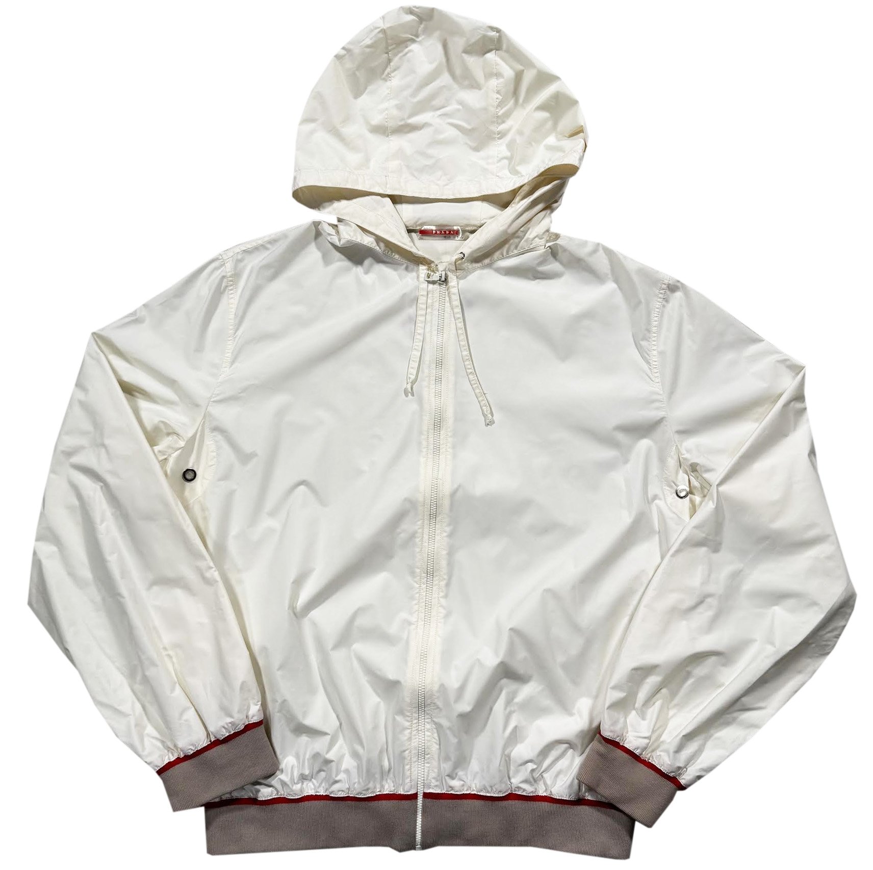 Vintage Prada Full Zip Hooded Jacket (Size XL) NWT