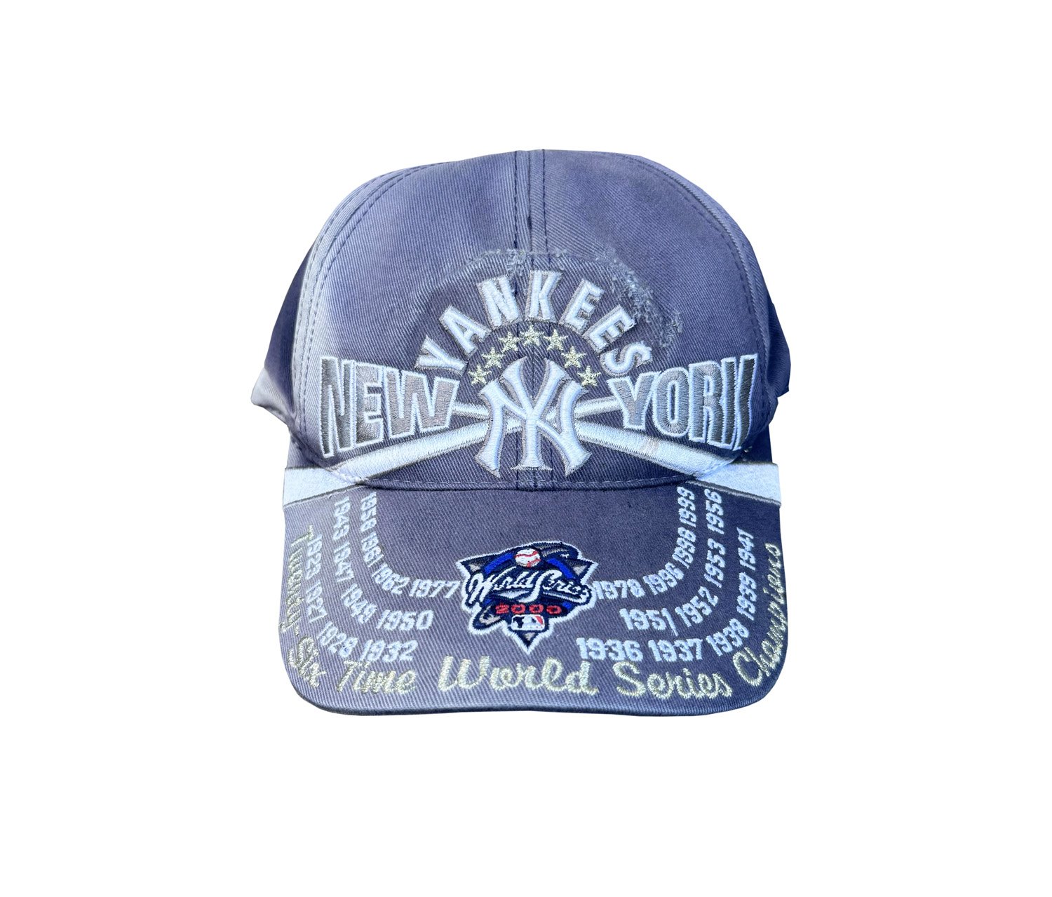 Vtg Yankees World Series hat.jpg
