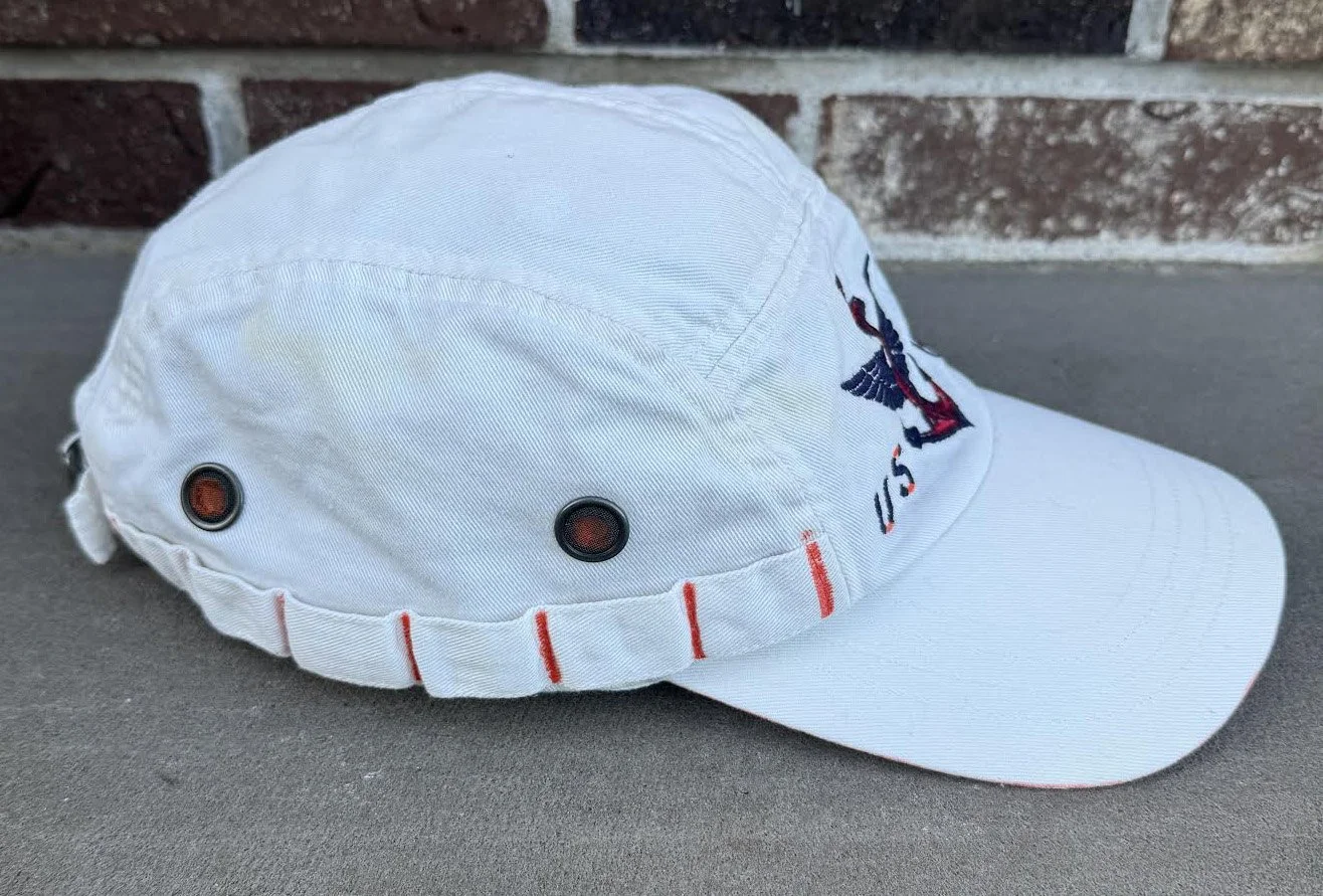Vintage Polo Ralph Lauren USRL Marine 5 Panel Hat — RootsBK