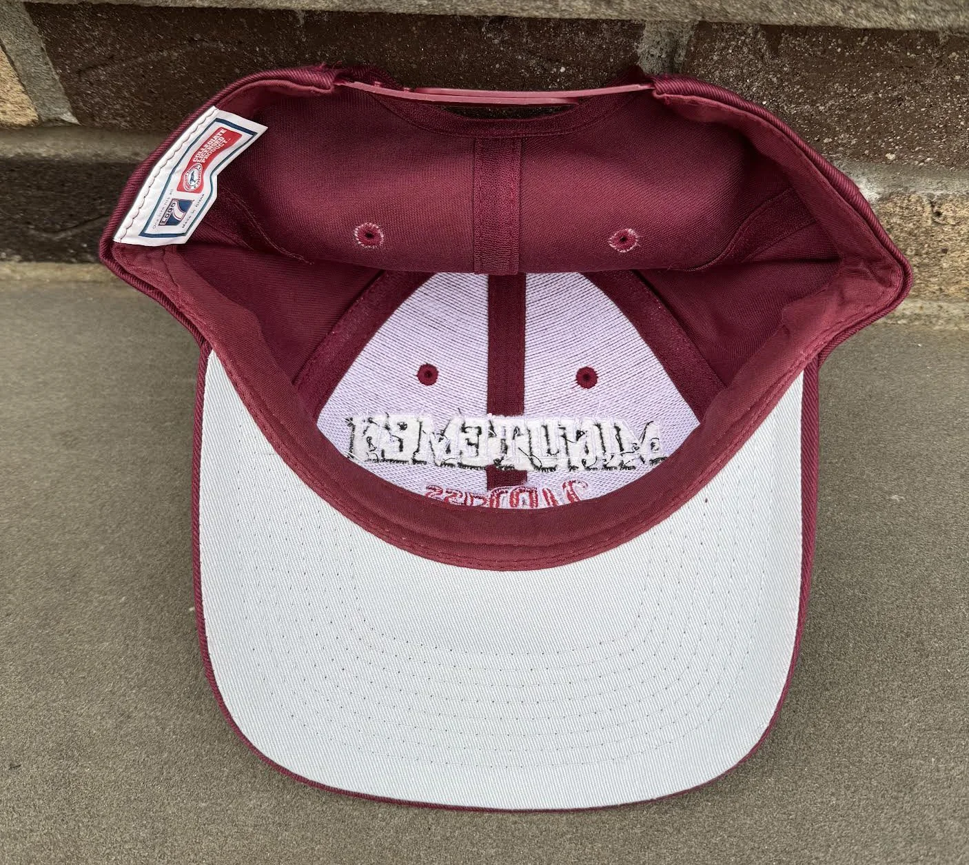 inside of U Mass hat.jpg
