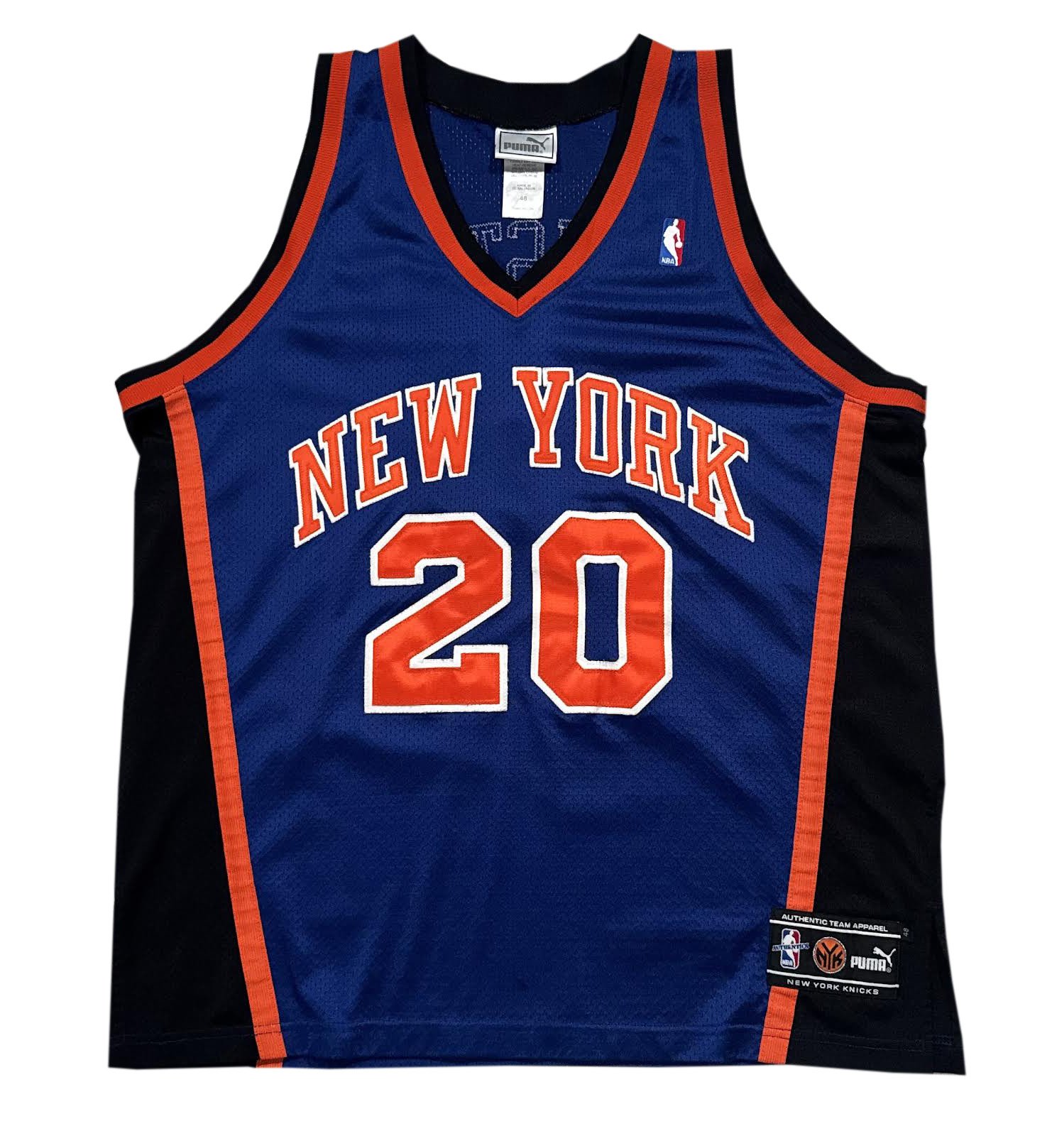 Puma Knicks Allan Houston Jersey.jpg