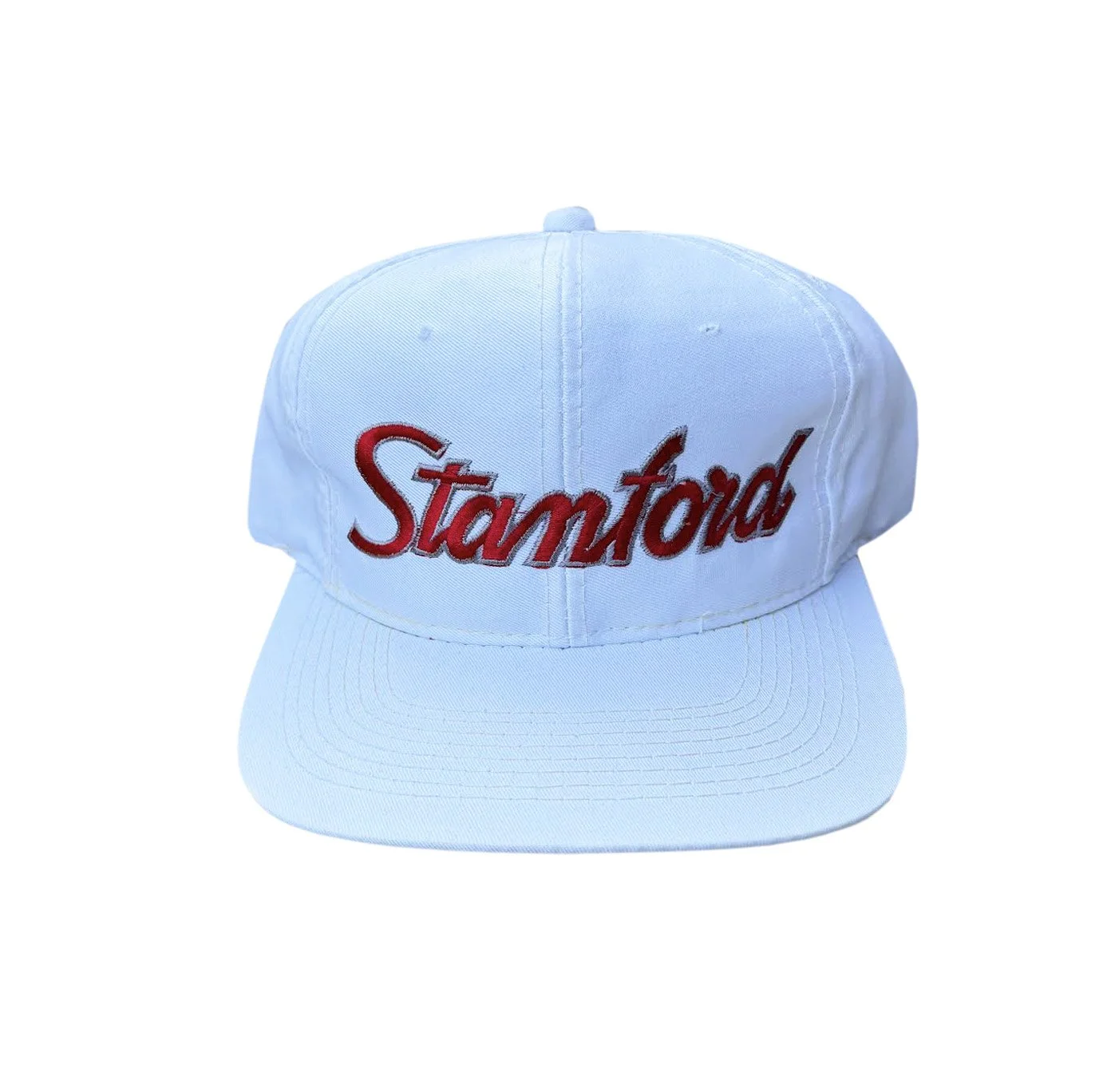Vintage Sports Specialties The Twill Stanford University Cardinals White Hat