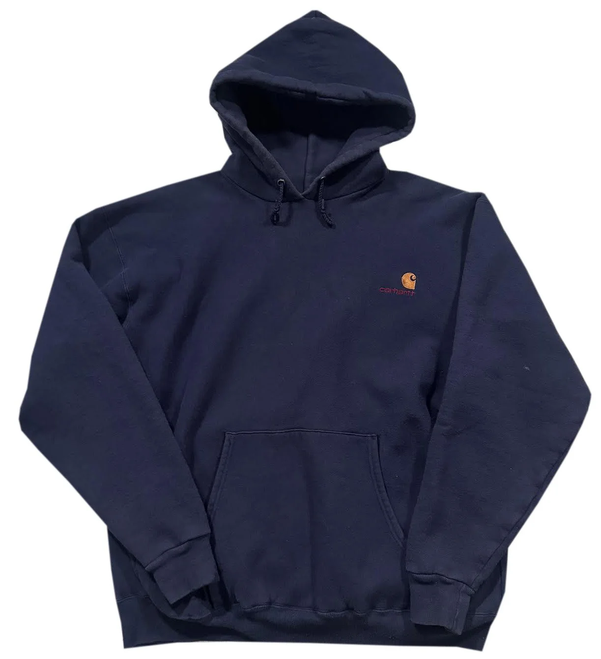 Vtg Carhartt Navy hoodie .jpg