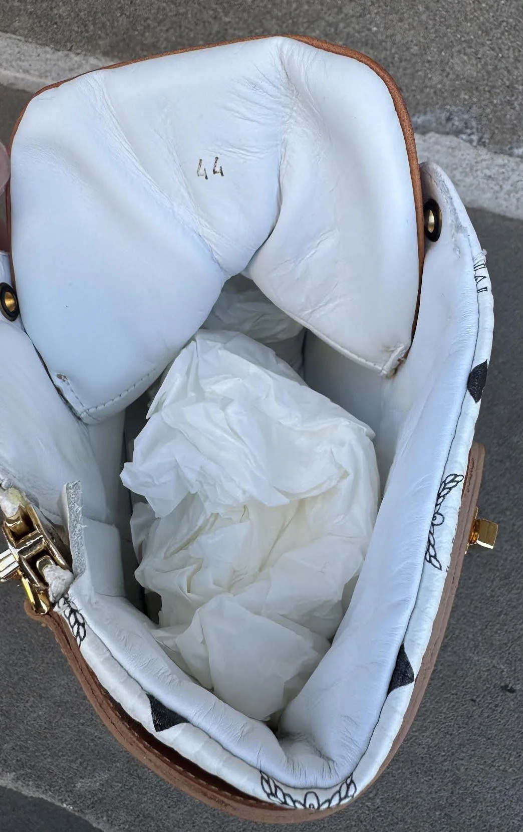 inside of MCM leather .jpg