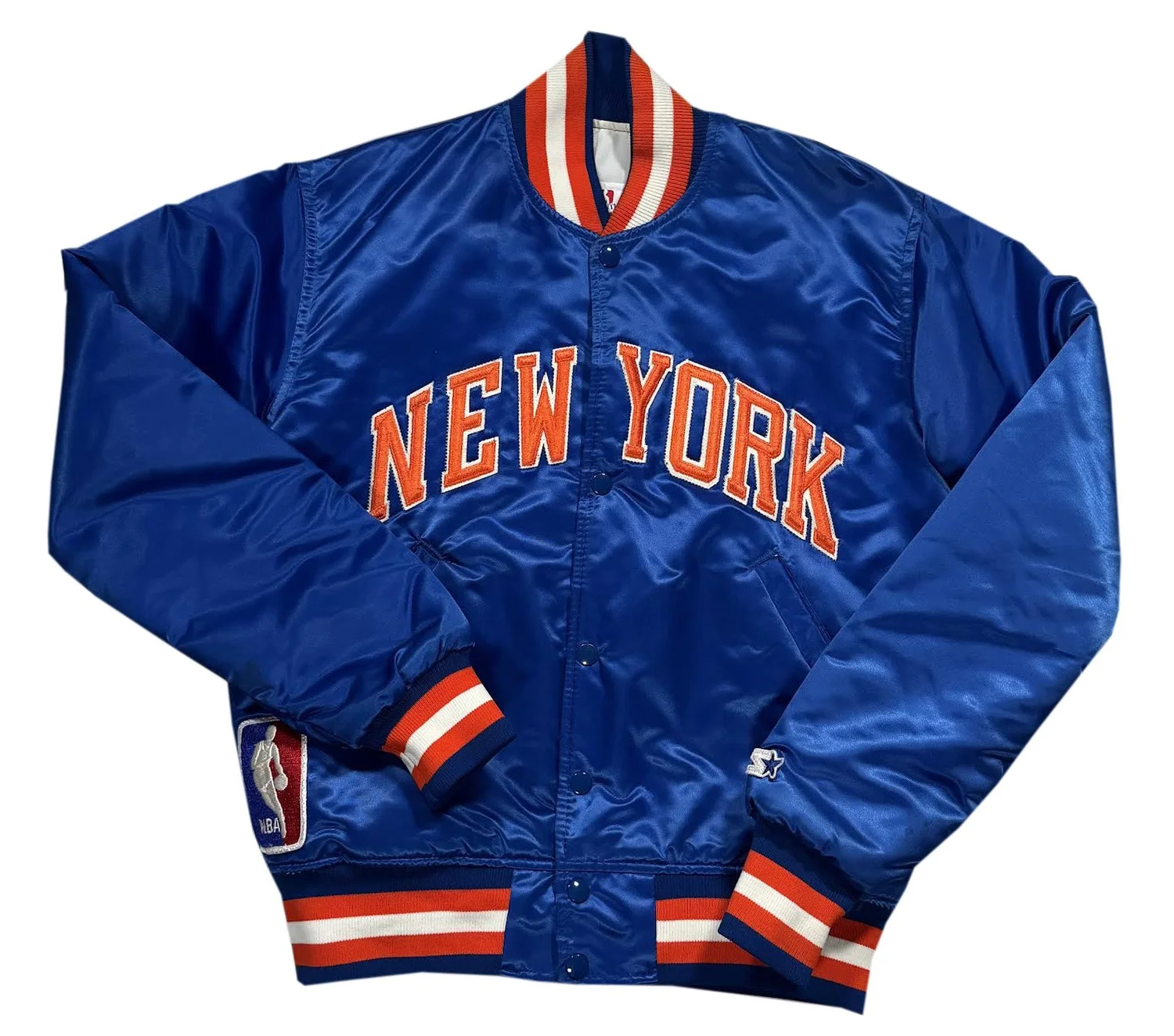 Vintage Starter New York Knicks Satin Jacket (Size S) — RootsBK