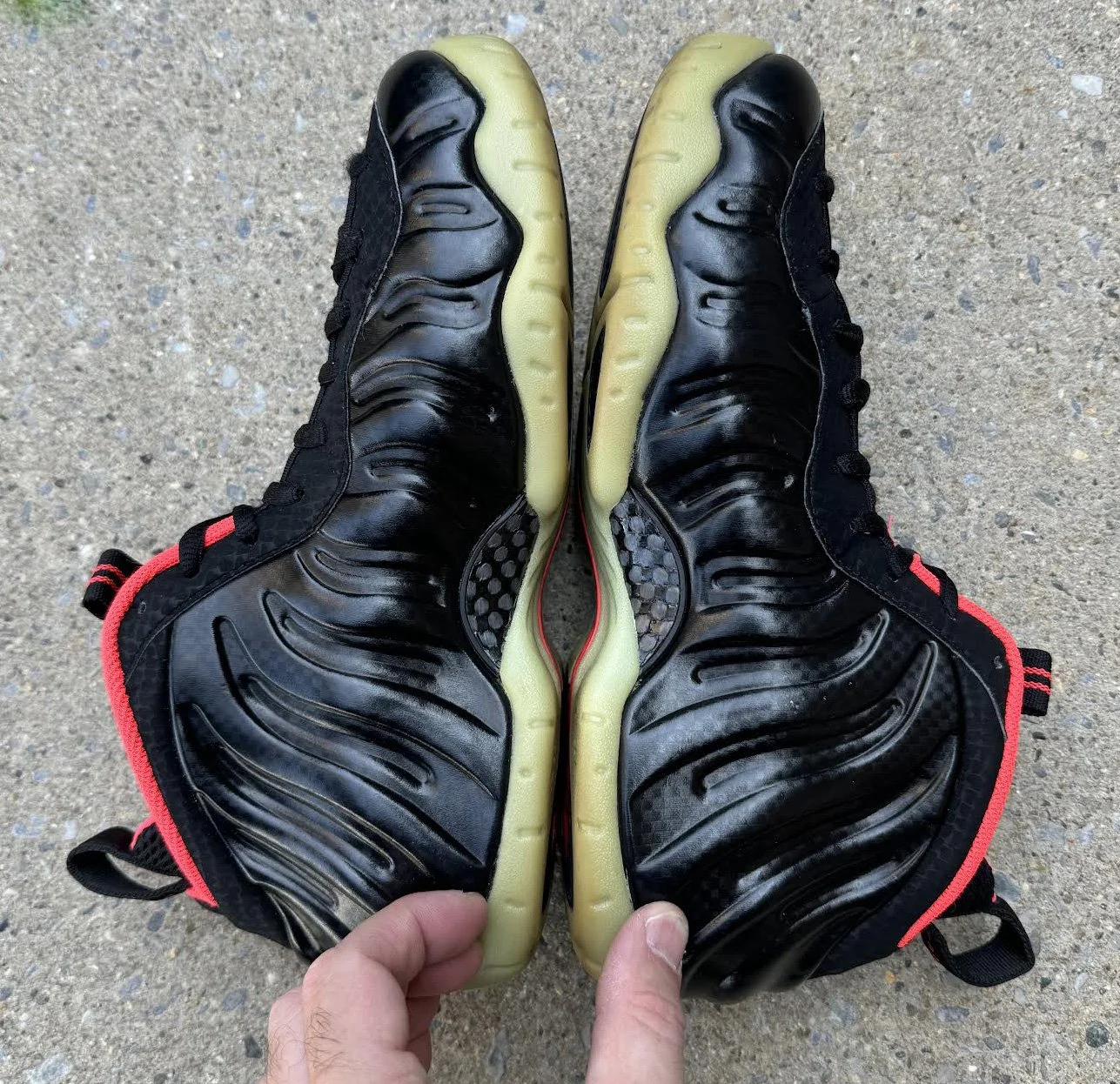 Nike Foamposite one Pro Black Solar Yeezy Size 9 Mens Air Foamposite Pro Prm  main image 3