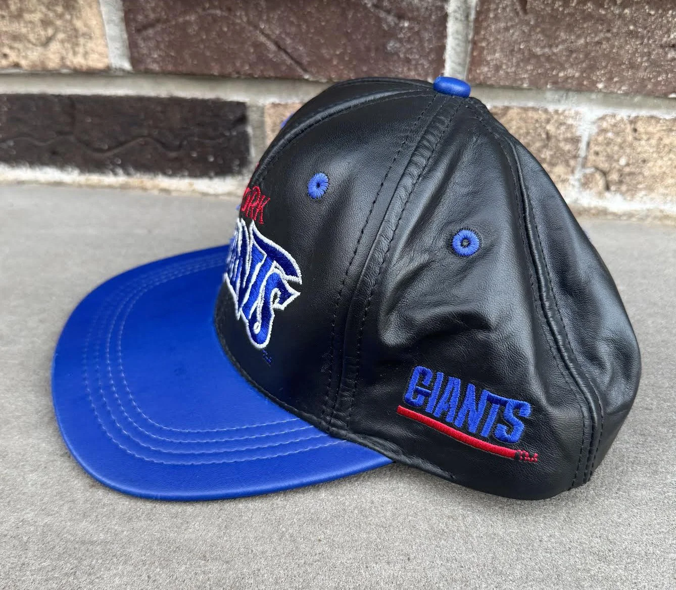 side of NY Giants Leather Hat.jpg