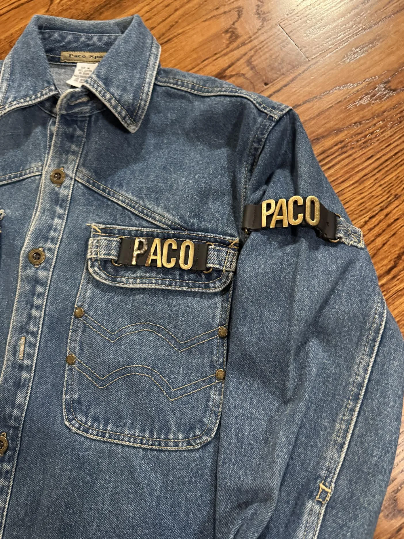 front Paco Name Plate shirt .jpg