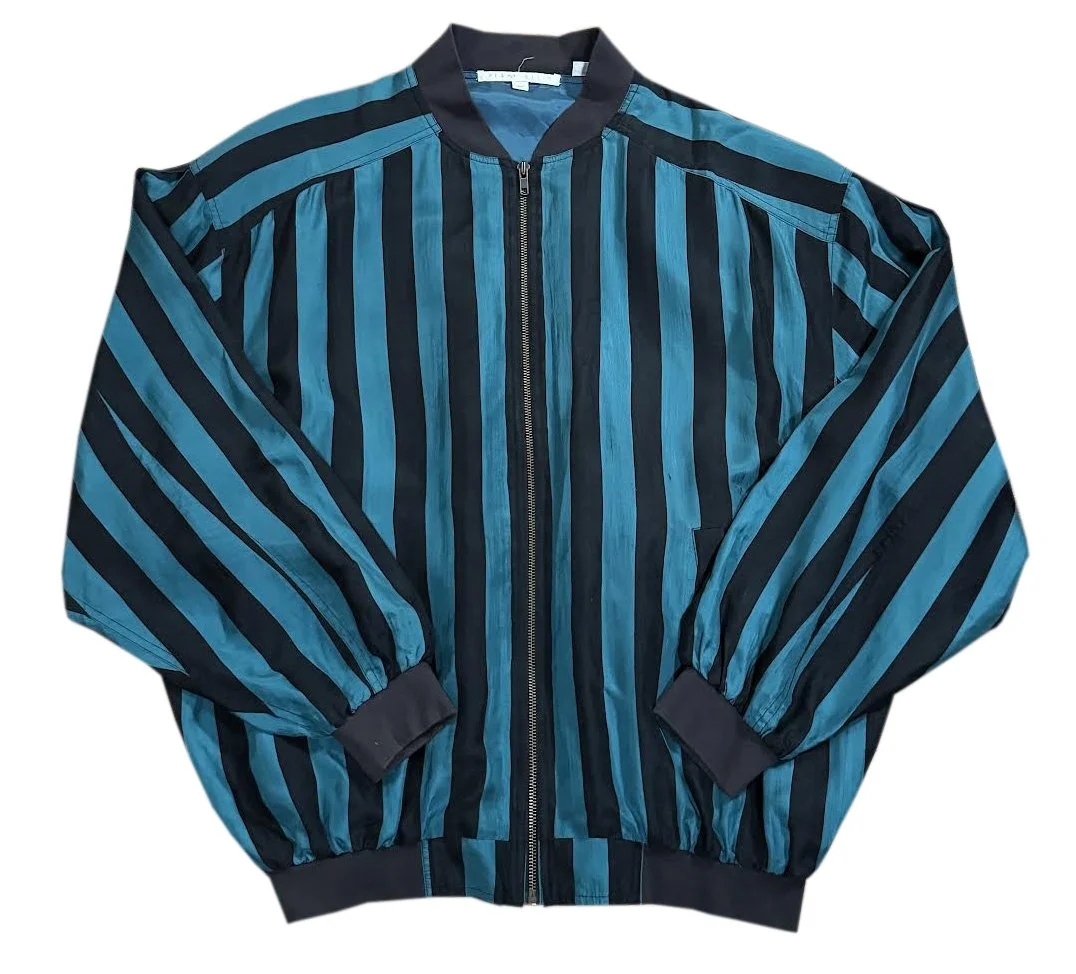 90s Perry Ellis Striped Silk Jacket.jpg