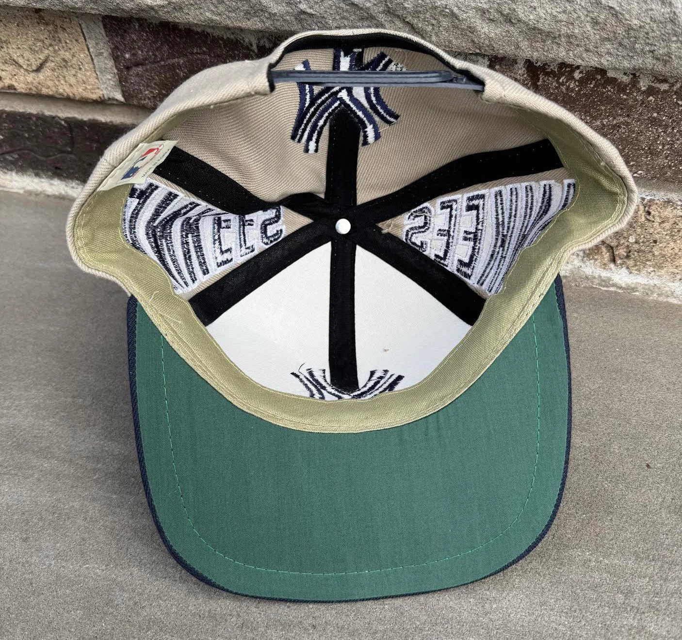 inside of Yankees cap.jpg