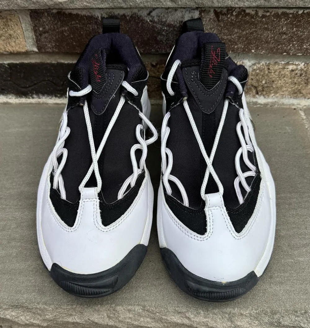 Nike Air Lambaste White / Metallic Silver / Black (Size 10.5  display picture 2
