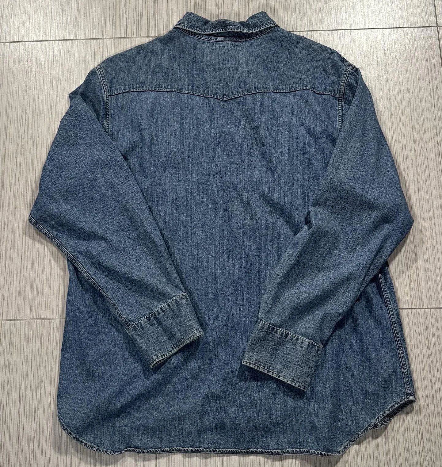 back of Polo Sport Denim Shirt.jpg