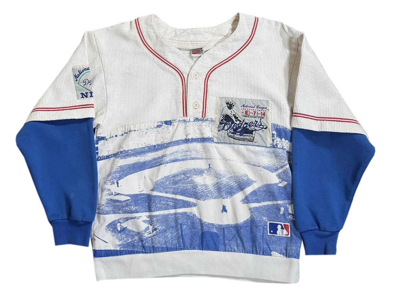 early 90s Vtg Nike LA Dodgers shirt .jpg
