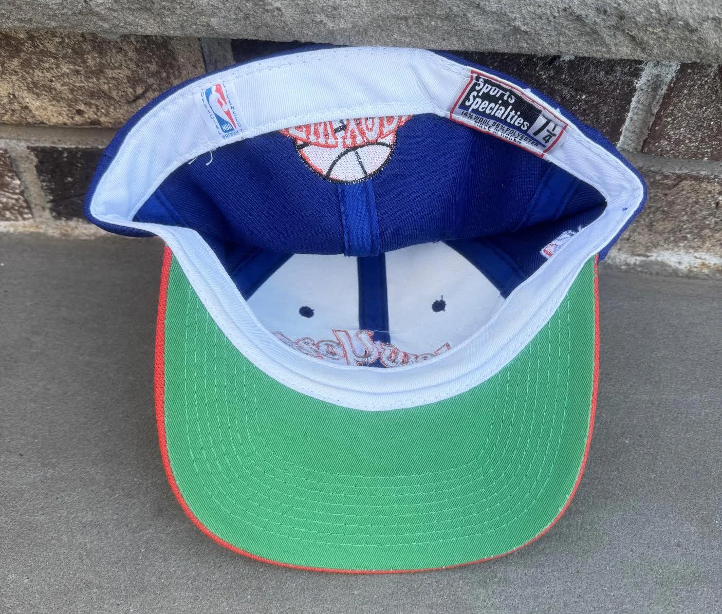 inside of Knicks Sports Specialties hat.jpg