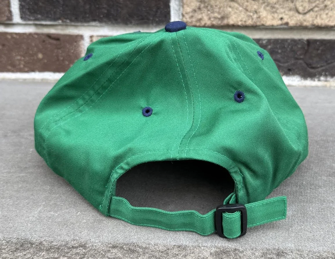 back of Dallas Mavericks Green Strapback .jpg