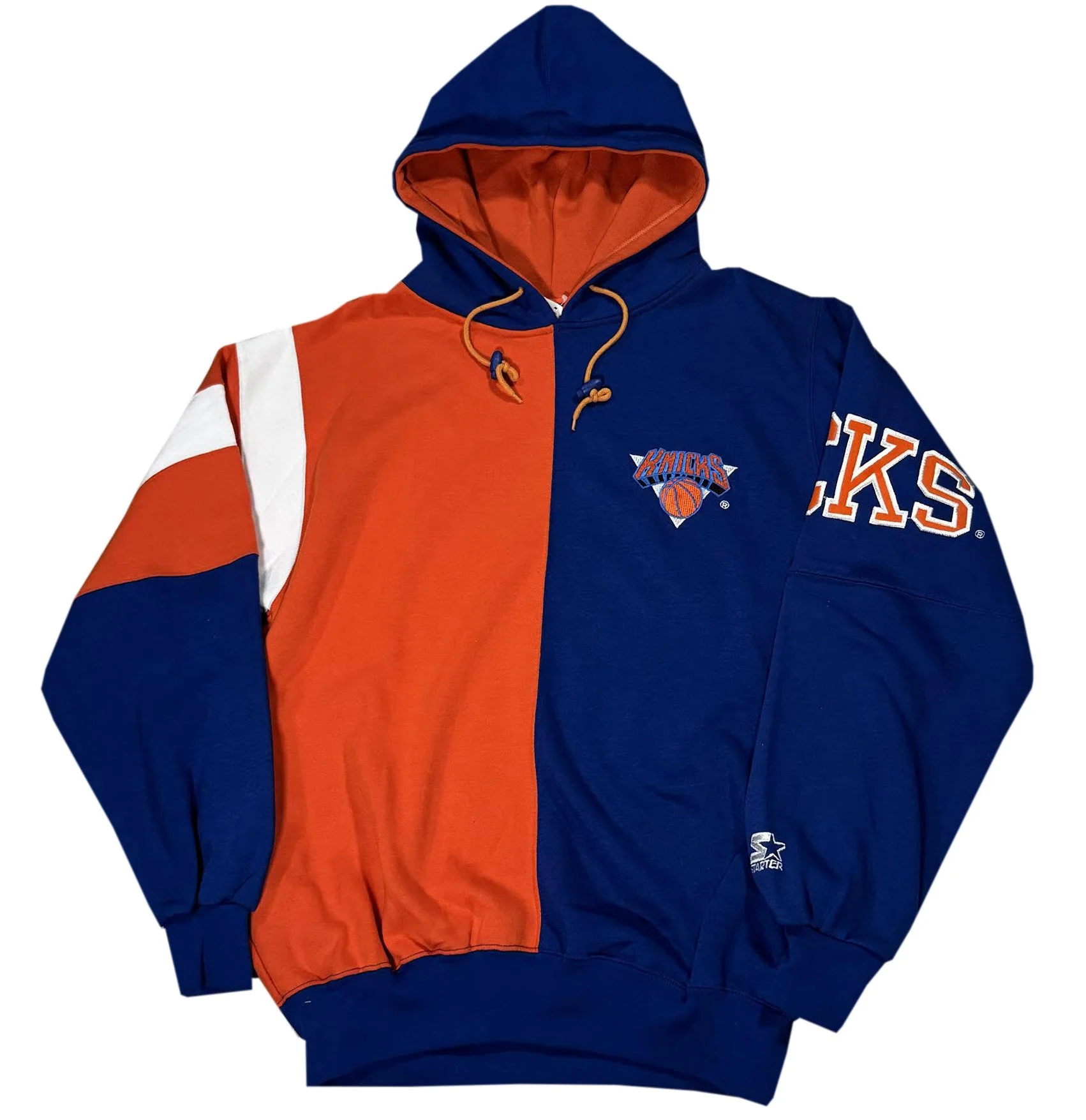 Vintage Starter New York Knicks Split Hoodie (Size XL) NWT