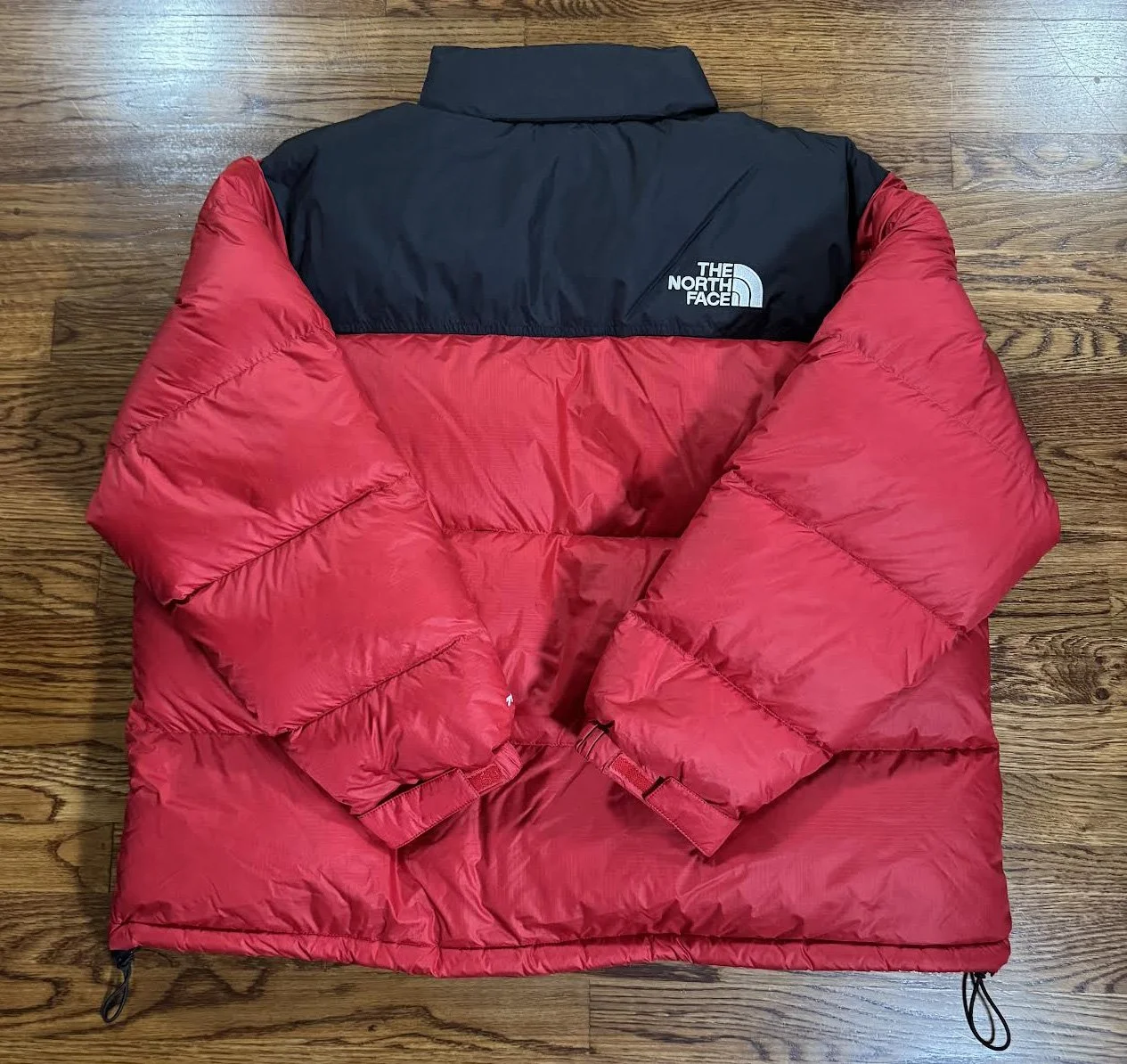 back of TNF red Nuptse .jpg